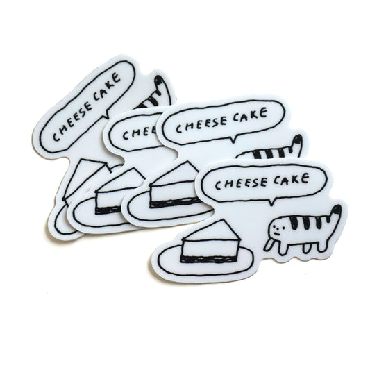 Cheesecake Sticker