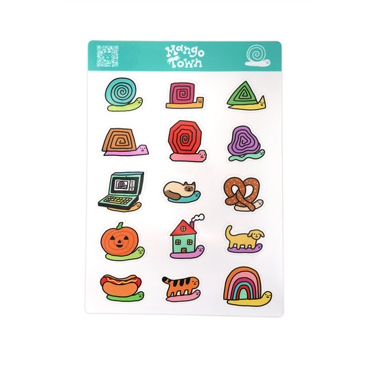 Snail Sticker Sheet