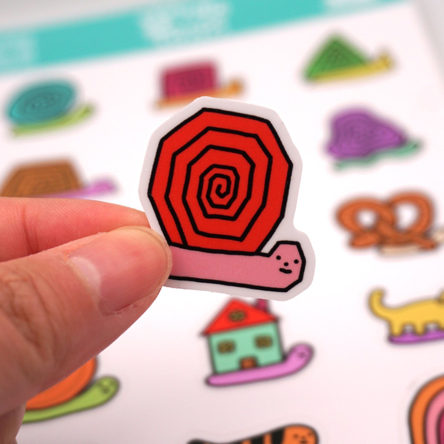 Snail Sticker Sheet