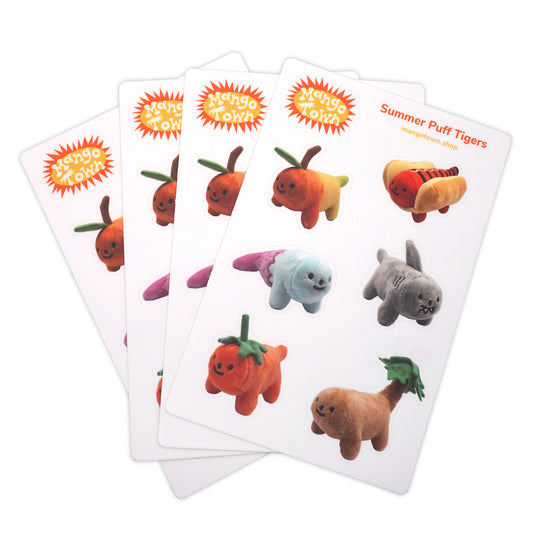 Summer Puffs Sticker Sheet