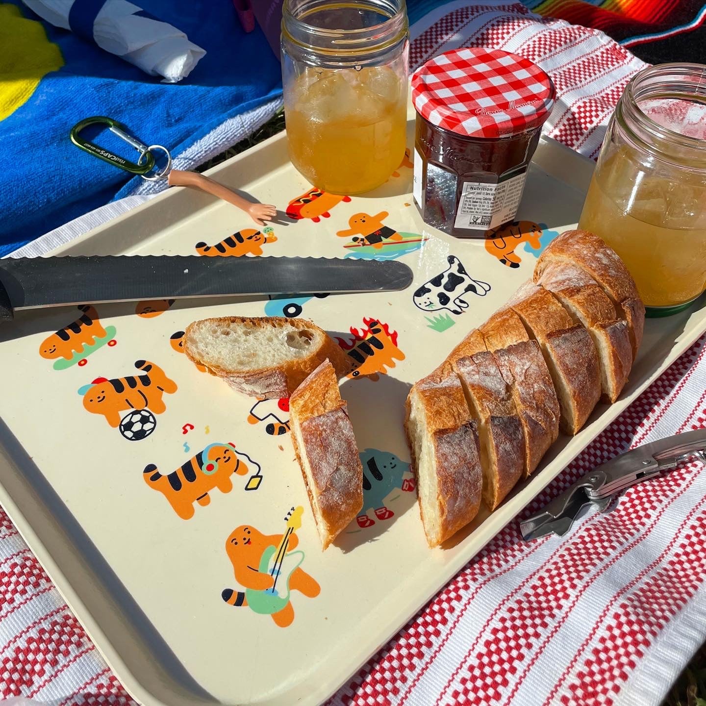 Cheese Puff Tiger Tray