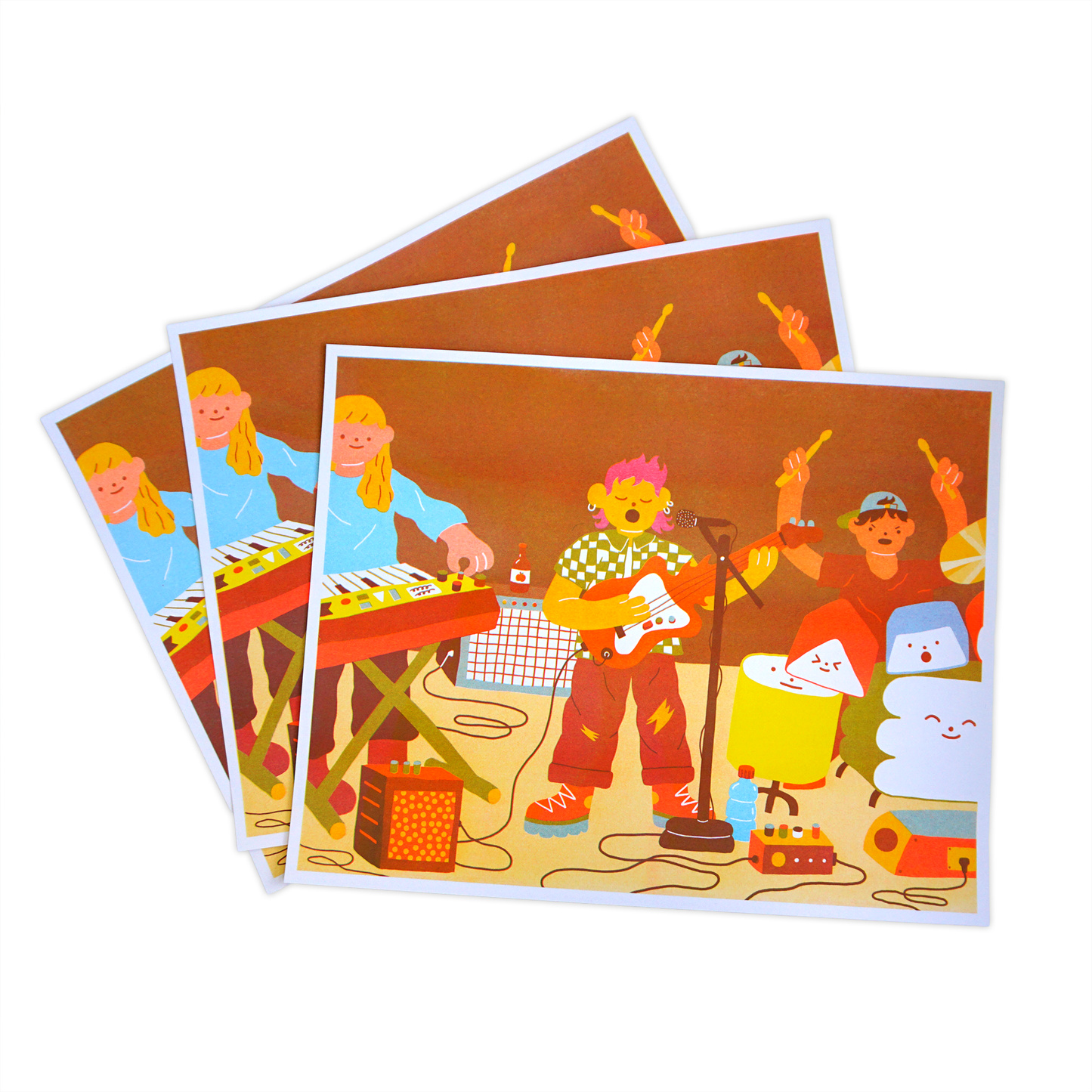 Band Riso Print