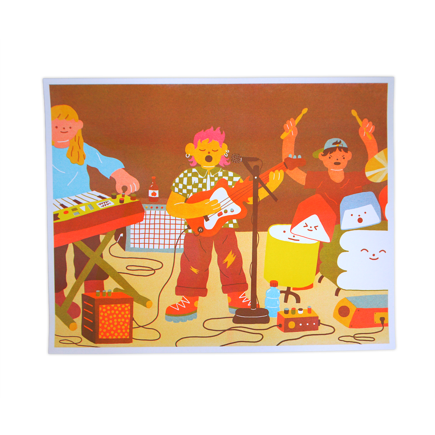 Band Riso Print