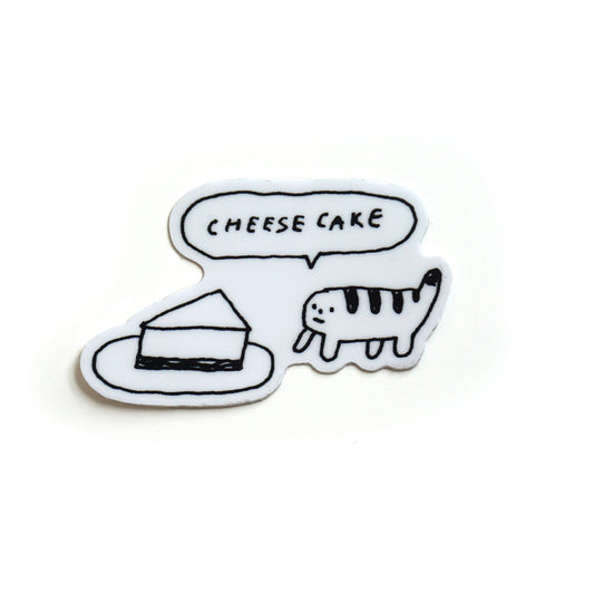 Cheesecake Sticker