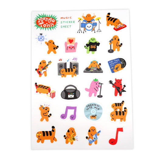 Music Sticker Sheet