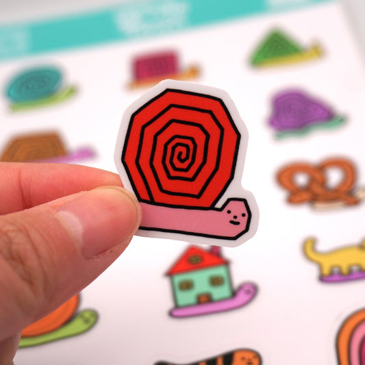 Snail Sticker Sheet