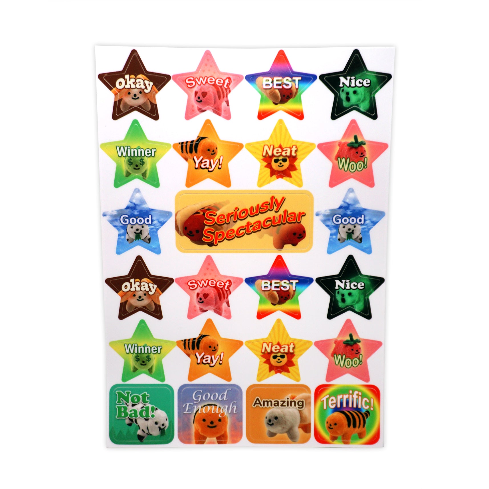Stars Sticker Sheet – Mango Town