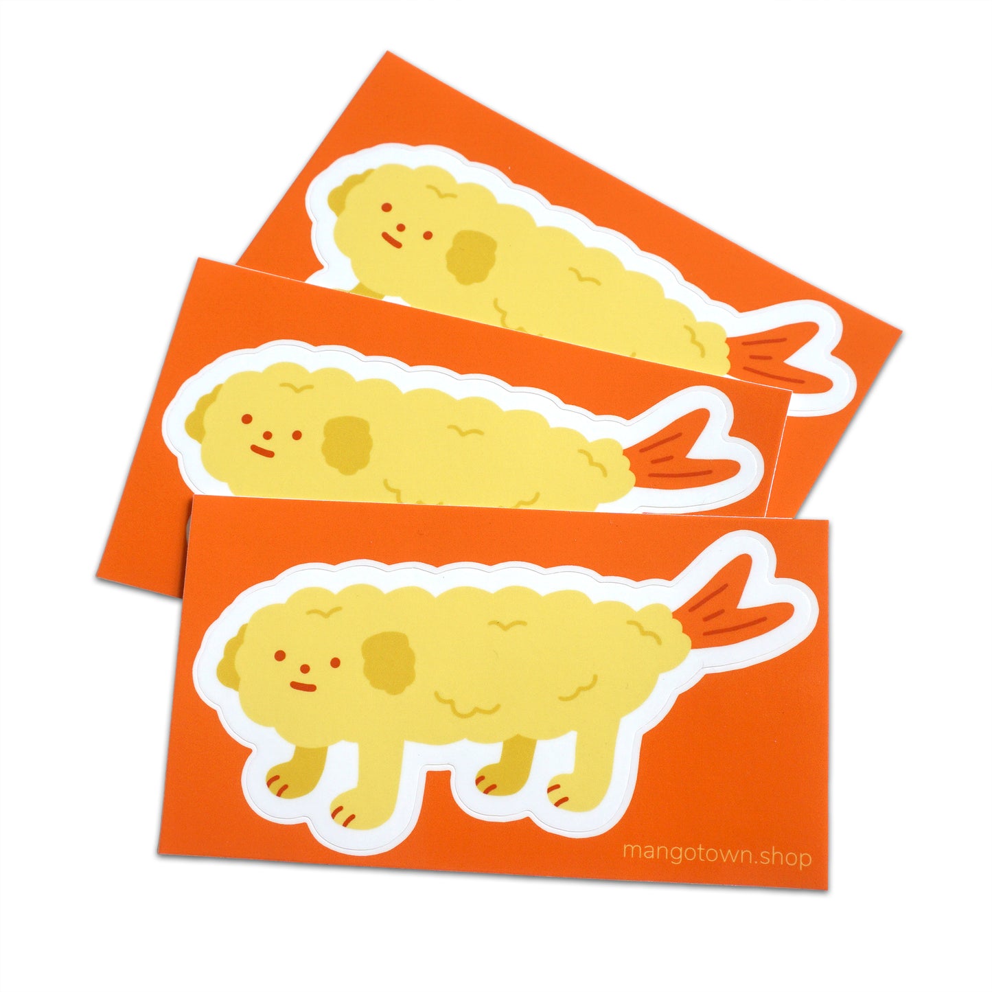 Shrimp Tempura Dog Sticker